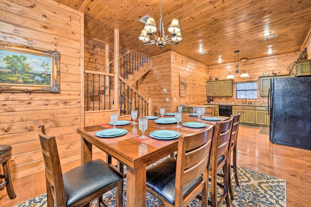 Broken Bow Cabin With Deck, Hot Tub And Fire Pit! Exterior foto