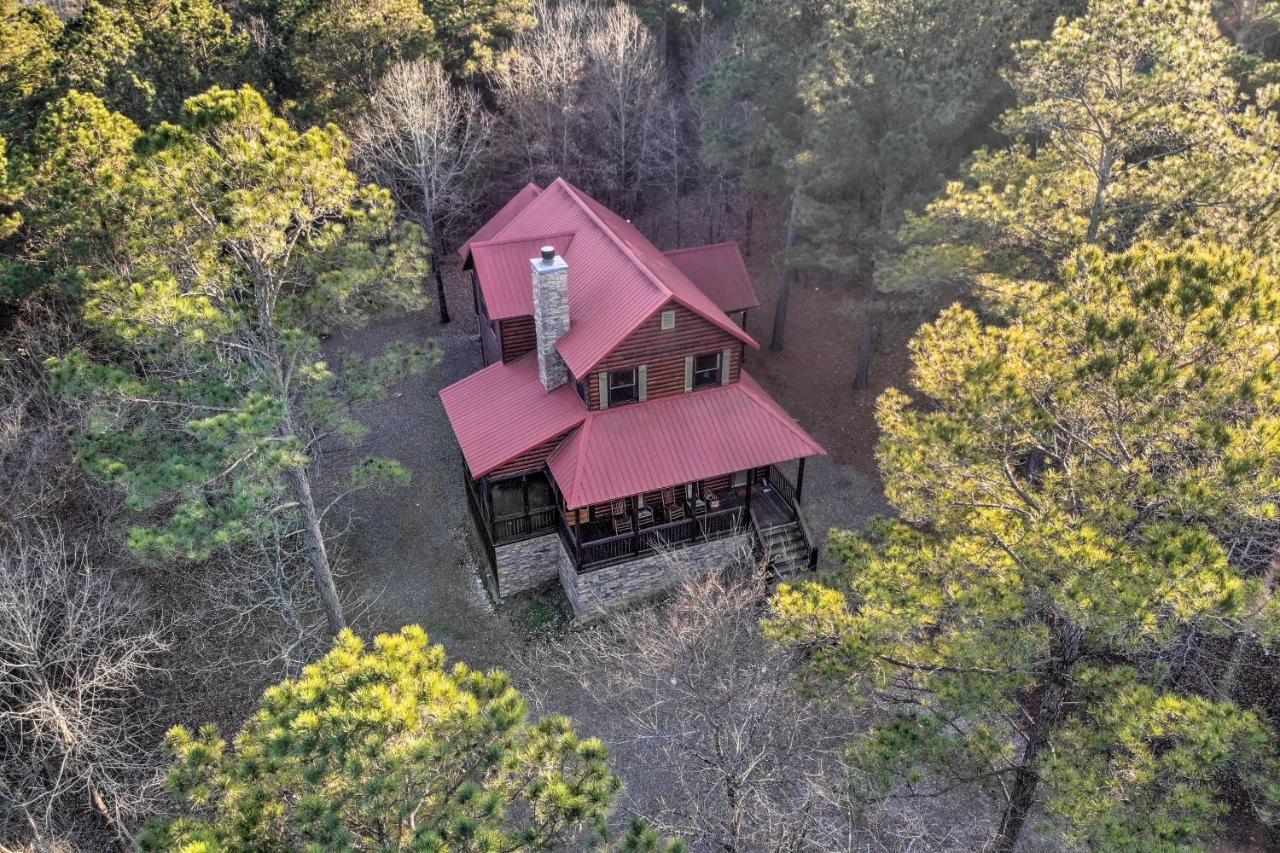 Broken Bow Cabin With Deck, Hot Tub And Fire Pit! Exterior foto